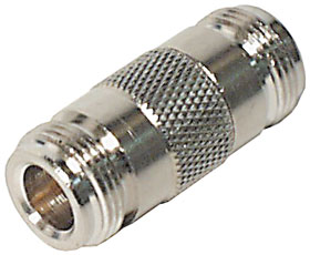 N Type Connector, UG-29  Female to Female Coupler